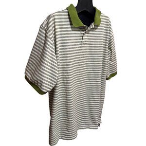 Adidas Climalite Men’s Large Golf Polo Shirt Vintage 2002 Striped